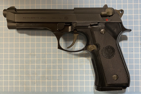 ベレッタM92F】（K94）初速80ms デジコン18禁ガスガン GTF