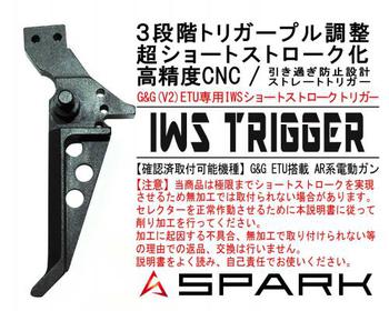 SPARK Industries ETU専用IWSトリガー 予約受付中です！！