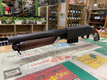 寒い環境でも確実に動作！！傑作エアコキ銃CA870ソードオフ！！