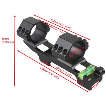 超軽量 Vector Optics 30mm One Piece ACD Mount Extra Light 超軽量 Vector Optics 30mm One Piece ACD Mount Extra Light