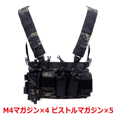 ミリタリーベスト タクティカルベスト ギミック ガンホルダー - iplace 