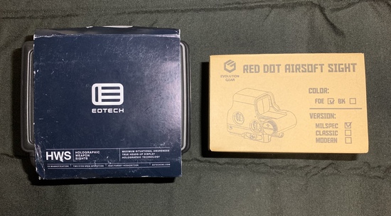 EVOLUTION GEAR EXPS-3 RED DOT AIRSOFT SIGHT