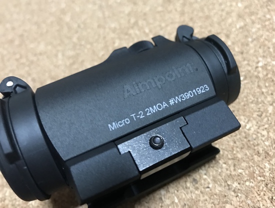 Micro T-2™ 2 MOA - Red dot reflex sight with standard mount for