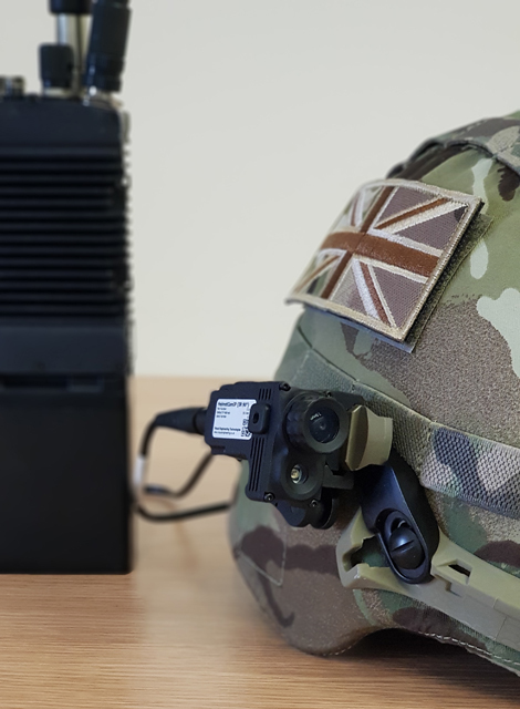 ミリブロNews:イギリス王立海兵隊が新型ヘルメットカメラシステムを試験中