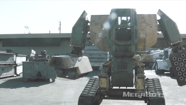 対戦に備えてアメリカ製巨大ロボット「Megabots」の戦闘PVが公開