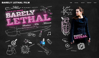 高校生活でもがくアサシン少女のコメディーアクション映画「Barely Lethal」