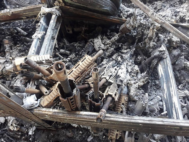 ブルガリアのエアソフト企業が近隣倉庫の爆発で発生した火災により工場を全焼
