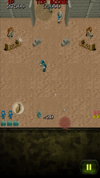 縦スクロールシューティングアクションゲームの名作、カプコン『戦場の狼』がiOS/Androidアプリで登場