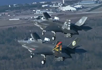「F-35B」戦闘機 STOVL モード飛行テスト映像