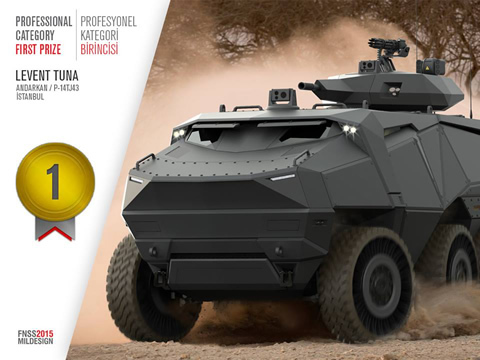 トルコのFNSS社、MILDESIGN2015の勝者を発表