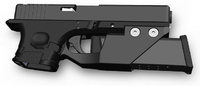 【実銃アクセサリ】携帯性を重視した超コンパクトなグロックフレーム「FC-G17」