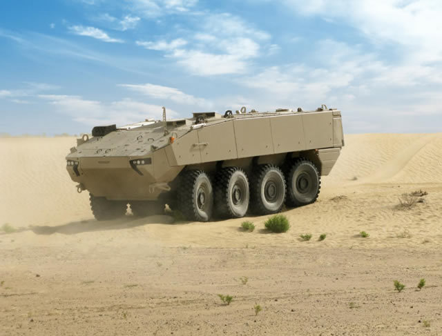 GDELS 8x8 装輪 AFV・Piranha 最新モデル「デザート・ピラーニャ」