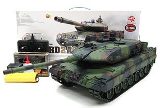 ミリブロNews:HengLong 1/16 RC 戦車シリーズに現用 Leopard 2A6 が追加