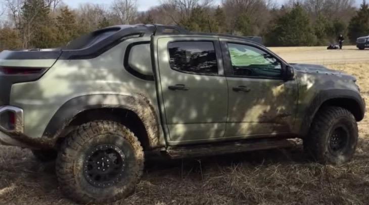 新型水素燃料電池を搭載した「Chevy Colorado ZH2」を米軍がテストを開始