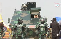 アフリカ・ガーナの「カンタンカ・グループ」が『装甲強化外骨格』を展示