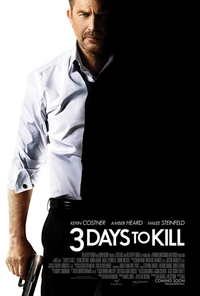 ケビン・コスナー主演映画「3 Days To Kill」トレーラー公開