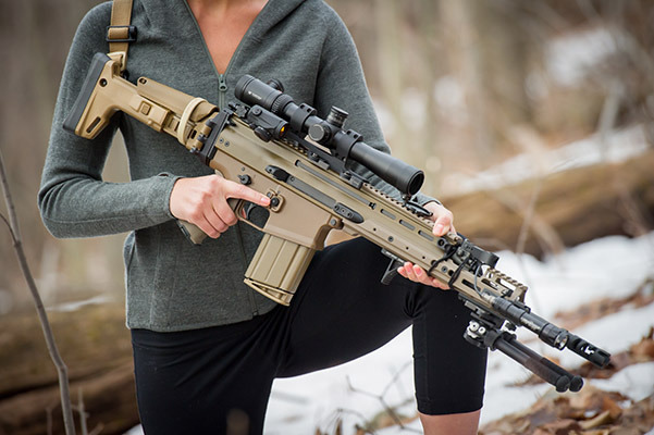 キネティック・ディベロップメントグループ、FN SCAR 用ストックシステム「SAS」を発表