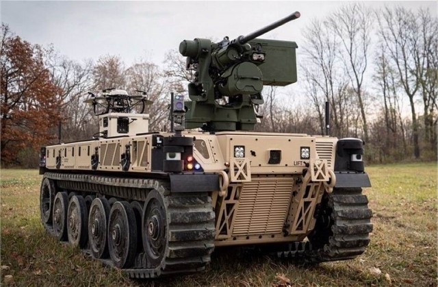 米陸軍とコングスバーグ社がジャベリンミサイル搭載型ロボット軽戦車を試験