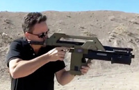 映画「エイリアン 2」の「M41A パルスライフル」をモデルにした実銃『MAX 41A』射撃映像