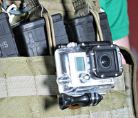 装備に簡単取り付け可能な GoPro 用モールマウント「LoPro」