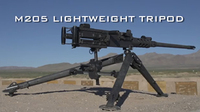 米陸軍 重機関銃用「M205」新型軽量トライポッド