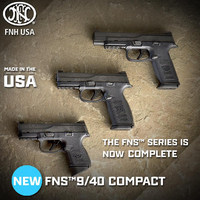 FNH USA、ポリマーフレームピストル 「FNS コンパクト」を発表
