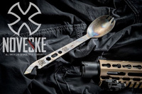 高級AR-15クローンのNOVESKE社が高級総チタン製先割れスプーン「Battlespork」を再生産