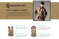タクティカル要素満載の「だっこひも」Quokkajoy Baby Carrier