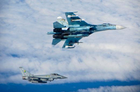 英空軍タイフーン、バルト海上に現れたロシア軍機にスクランブル