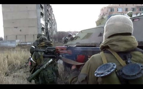 ロシア国営メディア、ウクライナ東部 Uglegorsk を占拠したドネツク人民共和国の動画を公開