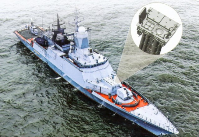 ロシアの2つの艦艇向け新型対空防御システム