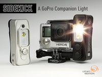GoPro カメラ用外付け LED ライト「SIDEKICK」