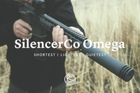 SilencerCo、減音効果に優れた軽量で短い「Omega ライフルサイレンサー」を新発売