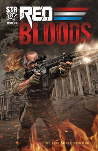 写真と劇画を融合したタクティカル・アクション・コミック「RED BLOODS」