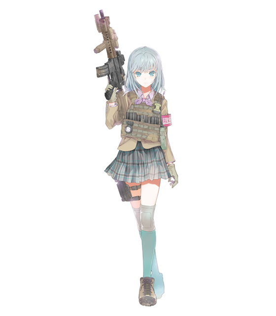 銃火器キットシリーズ「リトルアーモリー」figma第2弾、可動フィギュア『椎名六花』が2018年2月に新発売