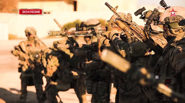 ロシア国防省TVチャンネル『ズヴィズダー』が、シリアで展開している特殊部隊の宣伝映像を公開