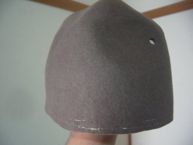 個人業者Ｆさま製 複製 日本陸軍 フェルト製戦闘帽（明緑褐色生地仕様）