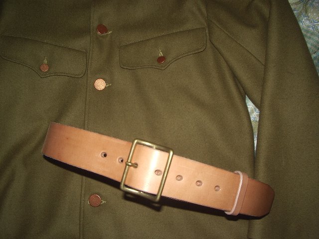 国内業者さま製 複製 日本軍 兵下士官用 銃剣属品帯革
