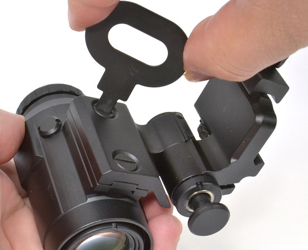 バズリーベージュの-NOVEL ARMS MICRO 3X TACTICAL MAGNIFIER NA-D-N