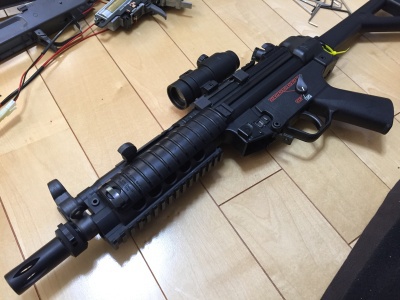 たちごけ分隊:MP5 RAS 分解修理