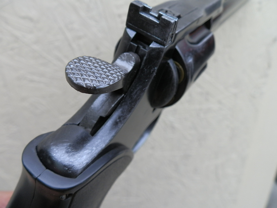 COLT パイソン357マグナム　ラバーグリップ8インチ　ダメージ過ぎる仕上げ