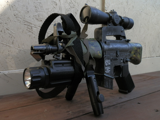 M16、スナイパーカスタム・・・したはずだったけど・・・