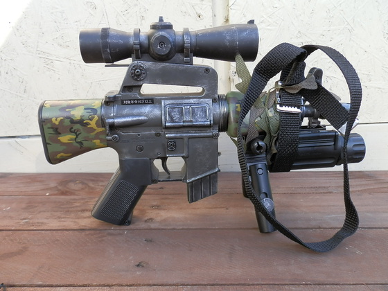 M16、スナイパーカスタム・・・したはずだったけど・・・