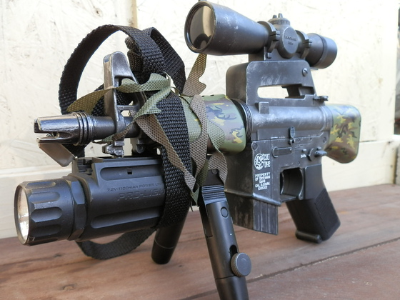 M16、スナイパーカスタム・・・したはずだったけど・・・