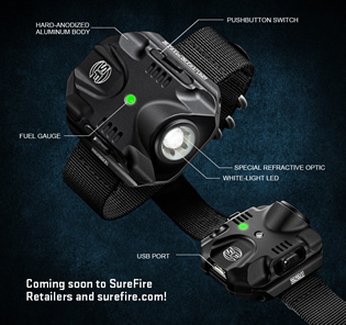 「SUREFIRE 2211」リスト式タクティカルライト