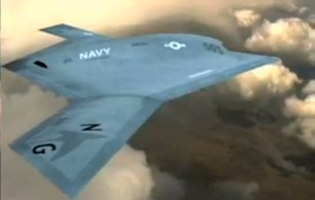 X-47Bの役割と働きを示すアニメーションビデオ