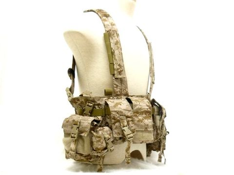 LBT-1961G AOR1 (Load Bearing Chest Rig with/ Zipper)