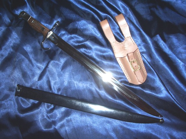 ウインドラス（WINDLASS）製 日本軍 三十年式銃剣＆銃剣差し　シルバー