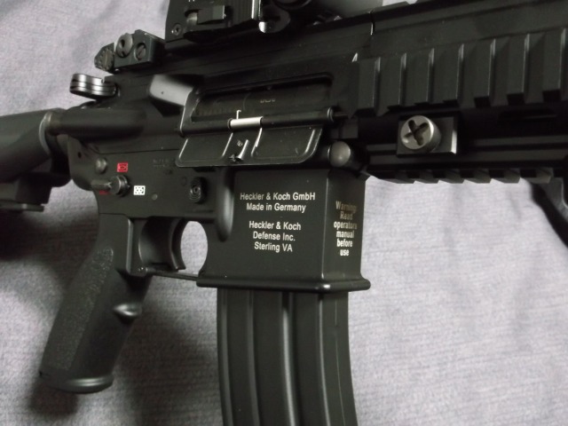 次世代HK416の右側