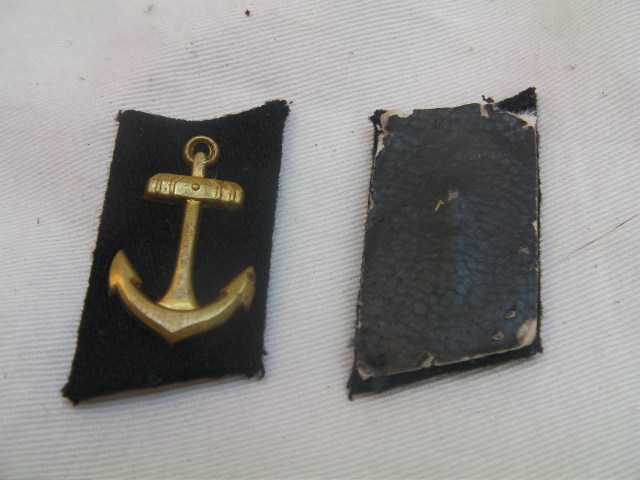 海軍　襟章